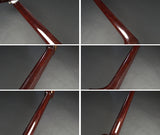 【中古三味線・厳選品】民謡 紅木三味線・1.5寸短棹/子持ち綾杉胴(完成品)WKT-TS045