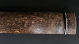 【中古琴・厳選品】玉杢 くり甲琴・玉縁紅木巻 WKT-tkoto15