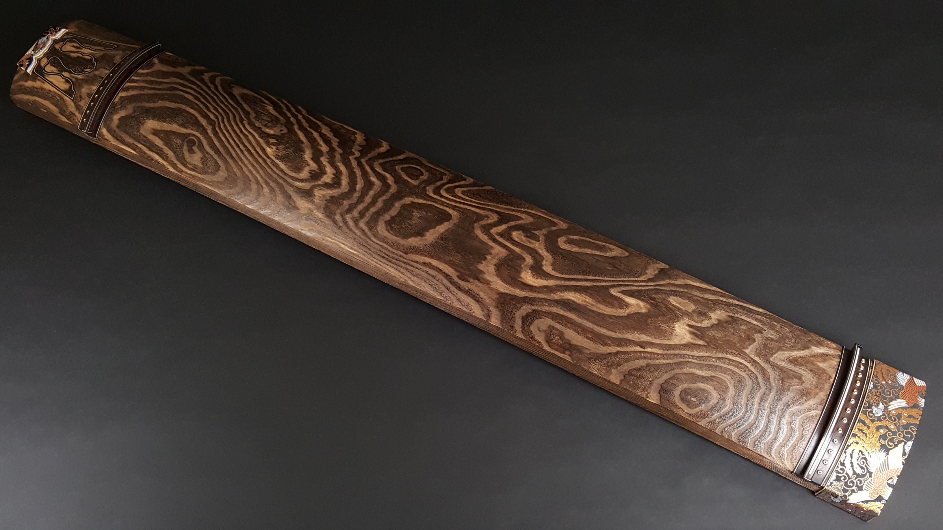 木製琴 中古琴・厳選品】くり甲琴・玉縁紅木巻 WKT-tkoto9 | 和楽器市場·新館