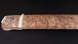 【中古琴・厳選品】くり甲琴・玉杢・玉縁象牙巻/1本線入 WKT-tkoto25