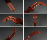 【中古三味線・厳選品】民謡 紅木三味線・1.5寸短棹(完成品)WKT-TS006