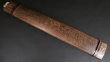 【中古琴・厳選品】くり甲琴・玉縁紅木巻 WKT-tkoto18