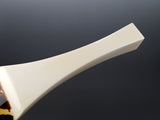 【厳選中古品】地唄用 鼈甲撥 象牙台(一枚物・七八) JBATI003