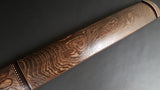 【中古琴・厳選品】くり甲琴・玉縁紅木巻 WKT-tkoto12