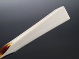【三味線用・撥】津軽三味線用・鼈甲撥(極上品)・本象牙台高山製(一枚甲)WKT-90077B