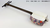 【中古三味線・厳選品】民謡 紅木三味線・1.5寸短棹(完成品)WKT-TS006
