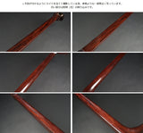 【中古三味線・厳選品】地唄紅木三味線・象牙糸巻き付(完成品)WKT-TS014