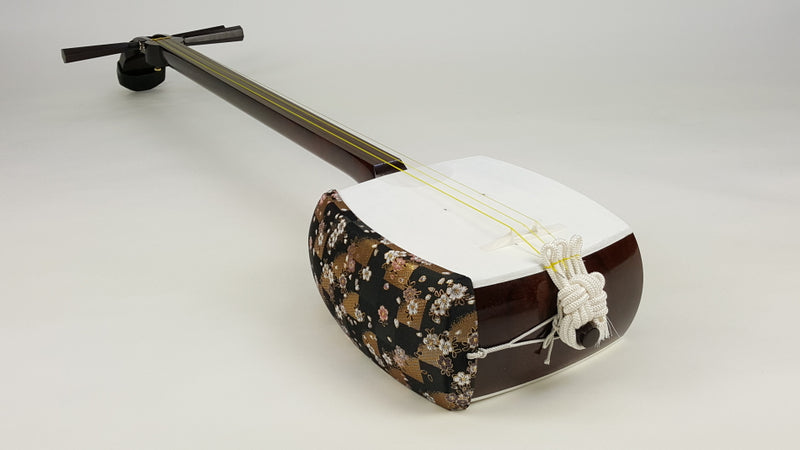 [Used shamisen/selected item] Folk song Kinsho shamisen/short pole (completed product) WKT-TS007