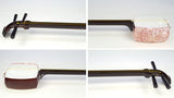 [Used shamisen, carefully selected items] Folk song Beniki shamisen, 1.5 inch short pole (completed product) WKT-TS006