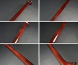 [Used shamisen, carefully selected items] Folk song Beniki shamisen, 1.5 inch short pole (completed product) WKT-TS006