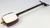 [Used shamisen, carefully selected items] Folk song Beniki shamisen, 1.5 inch short pole (completed product) WKT-TS006