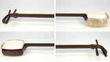 [Used shamisen/selected item] Folk song gold thin shamisen/correct size (completed product) WKT-TS031