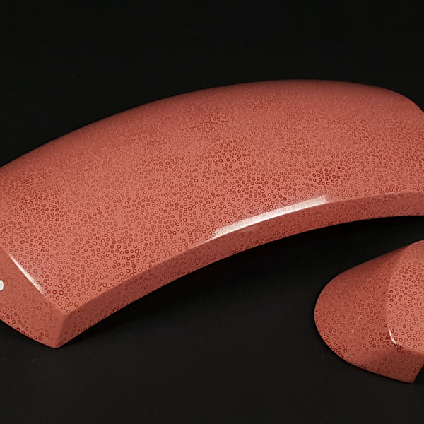 新品 津軽三味線胴掛け ブラック・ピンク 津軽三味線胴掛け ブラック