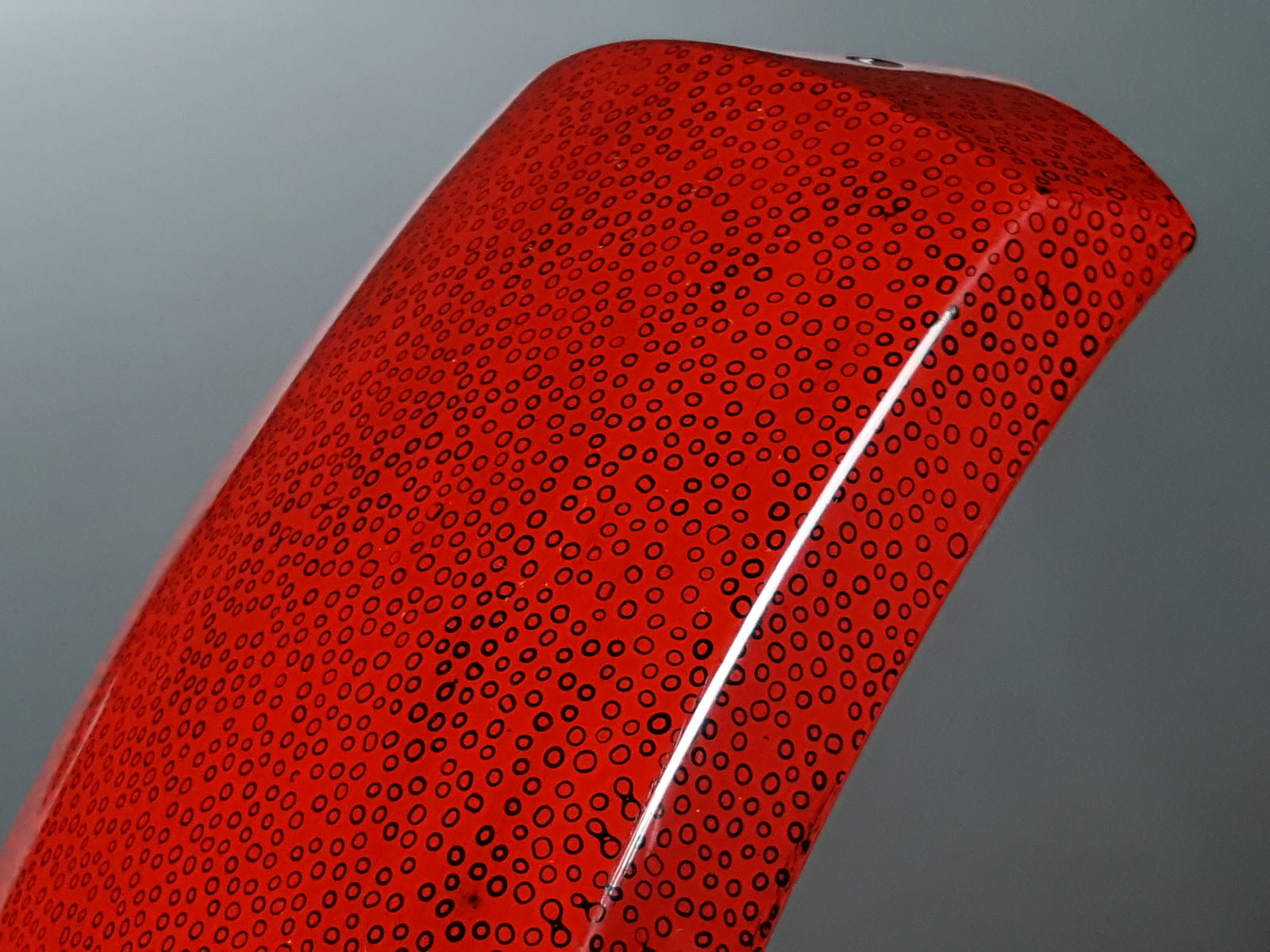 津軽塗り　津軽三味線 用 胴掛け 津軽三味線用）胴掛け（津軽／七々子塗）レッド | 和楽器市場·新館