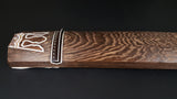 【中古琴・厳選品】くり甲琴・玉縁紅木巻／１本線入　WKT-tkoto22