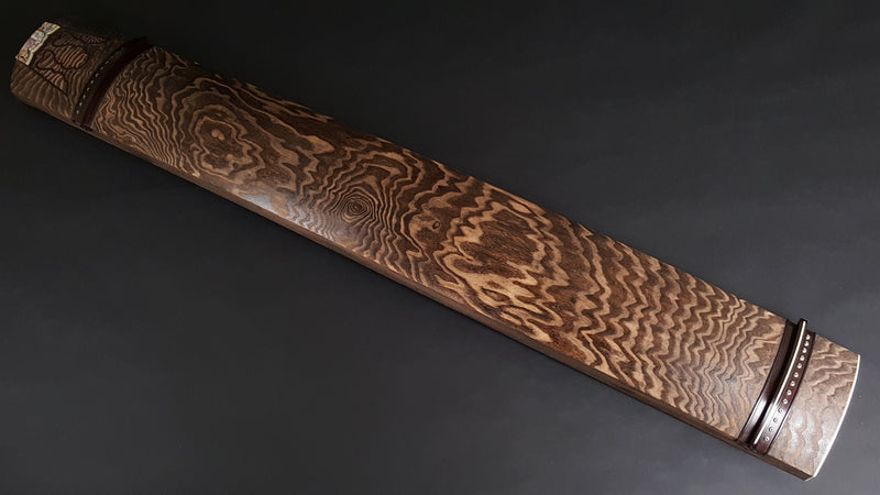 【中古琴・厳選品】くり甲琴・玉縁紅木巻　WKT-tkoto14