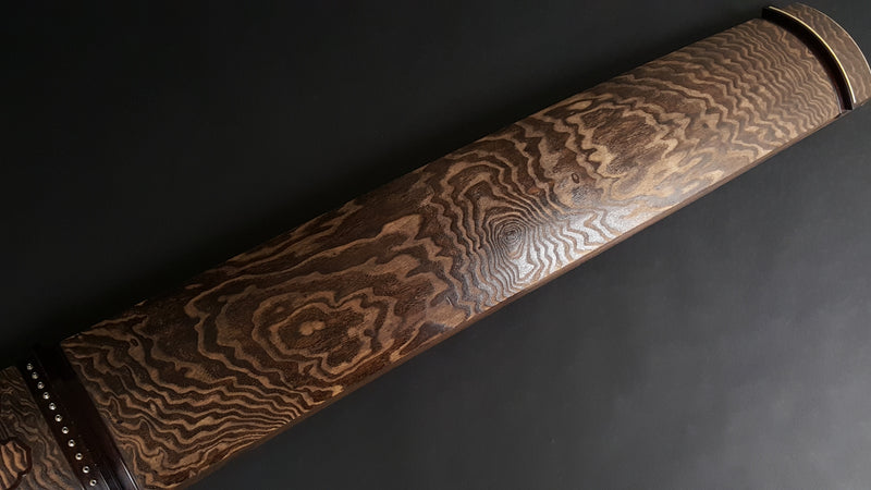 【中古琴・厳選品】くり甲琴・玉縁紅木巻　WKT-tkoto14