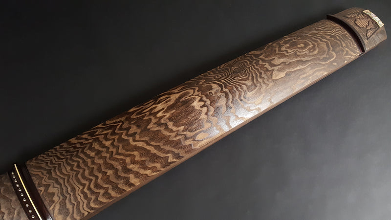 【中古琴・厳選品】くり甲琴・玉縁紅木巻　WKT-tkoto14
