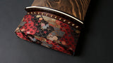 [Used koto/selected item] Chestnut koto/bead-rimmed ivory wrap WKT-tkoto18