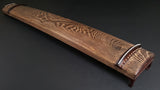 [Used koto/selected item] Chestnut koto/bead-rimmed ivory wrap WKT-tkoto18