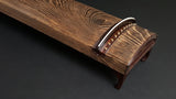 [Used koto/selected item] Chestnut koto/bead-rimmed ivory wrap WKT-tkoto18