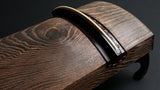 [Used koto/selected item] Chestnut koto/bead-rimmed ivory wrap WKT-tkoto18