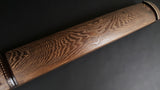 [Used koto/selected item] Chestnut koto/bead-rimmed ivory wrap WKT-tkoto18
