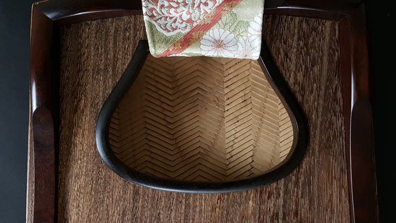 【中古琴・厳選品】くり甲琴・玉縁紅木巻　WKT-tkoto11