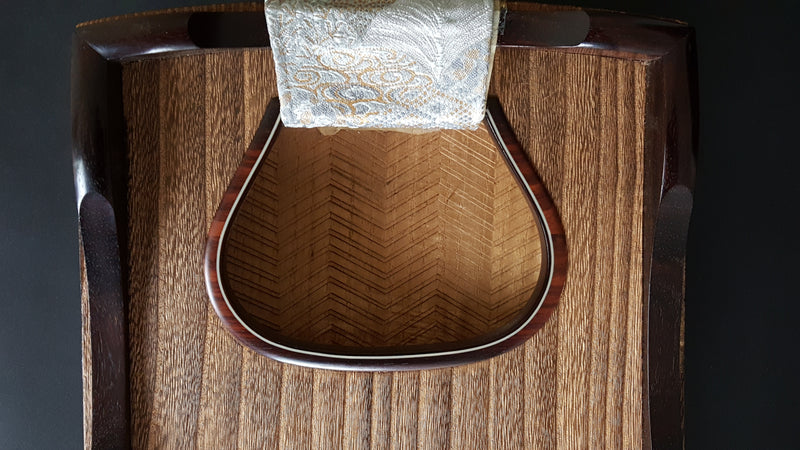 [二手古琴/精选商品] 直纹栗子古琴/红木卷 WKT-tkoto13