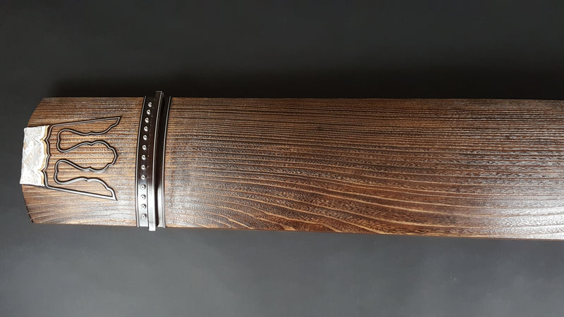 [二手古琴/精选商品] 直纹栗子古琴/红木卷 WKT-tkoto13