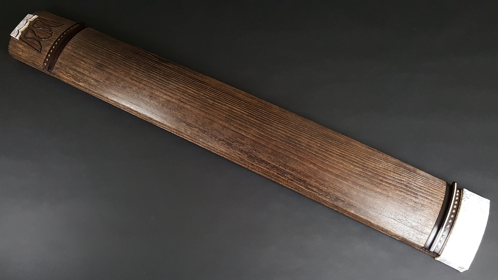 中古琴・厳選品】柾目杢 くり甲琴・玉縁紅木巻 WKT-tkoto13 | 和