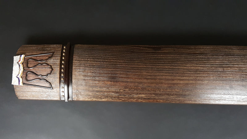 [二手古琴/精选商品] 直纹栗子古琴/红木卷 WKT-tkoto13