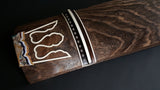 [Used koto/selected item] Chestnut koto/beaded ivory wrap WKT-tkoto21