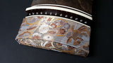 [Used koto/selected item] Chestnut koto/beaded ivory wrap WKT-tkoto21