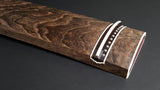 [Used koto/selected item] Chestnut koto/beaded ivory wrap WKT-tkoto21