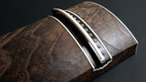 [Used koto/selected item] Chestnut koto/beaded ivory wrap WKT-tkoto21