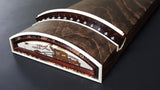 [Used koto/selected item] Chestnut koto/beaded ivory wrap WKT-tkoto21