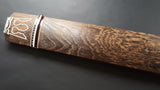 [Used koto/selected item] Chestnut koto/beaded ivory wrap WKT-tkoto21
