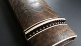 [Used koto/selected item] Chestnut koto/beaded ivory wrap WKT-tkoto21