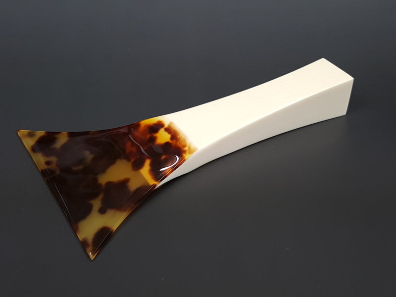【三味線用・撥】津軽三味線用・鼈甲撥（極上品）・本象牙台高山製（一枚甲）WKT-90077B