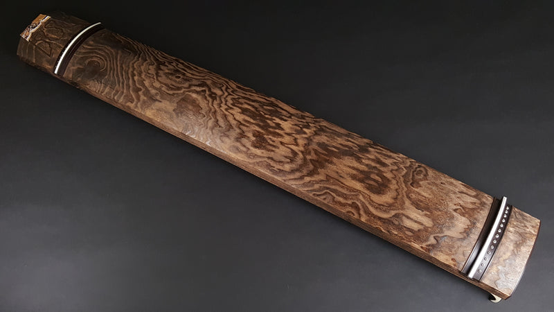 【中古琴・厳選品】くり甲琴・玉縁紅木巻　WKT-tkoto29
