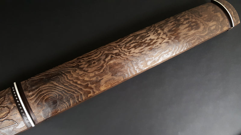 【中古琴・厳選品】くり甲琴・玉縁紅木巻　WKT-tkoto29