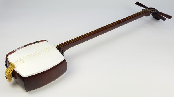 【中古三味線・厳選品】民謡金細三味線・正寸（完成品）WKT-TS015