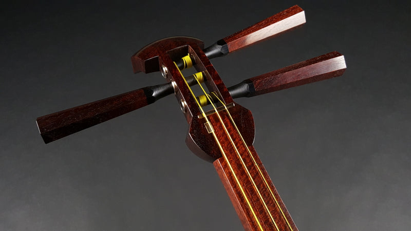 【中古三味線・厳選品】民謡金細三味線・正寸（完成品）WKT-TS015