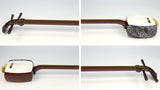 [Used shamisen, carefully selected items] Folk song Beniki shamisen, 1.5 inch short pole (completed product) WKT-TS006
