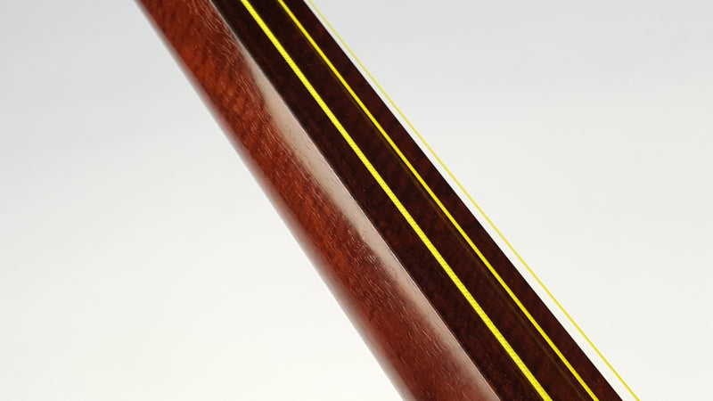 [Used shamisen, carefully selected items] Folk song Beniki shamisen, 1.5 inch short pole (completed product) WKT-TS006