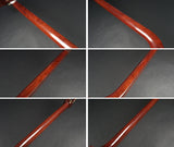 [Used shamisen, carefully selected items] Folk song Beniki shamisen, 1.5 inch short pole (completed product) WKT-TS006