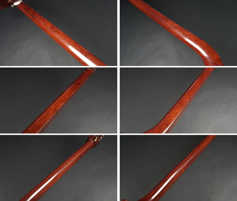 [Used shamisen, carefully selected items] Folk song Beniki shamisen, 1.5 inch short pole (completed product) WKT-TS006