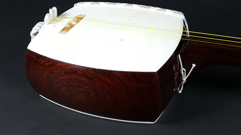 【中古三味線・厳選品】地唄金細三味線（完成品）WKT-TS035