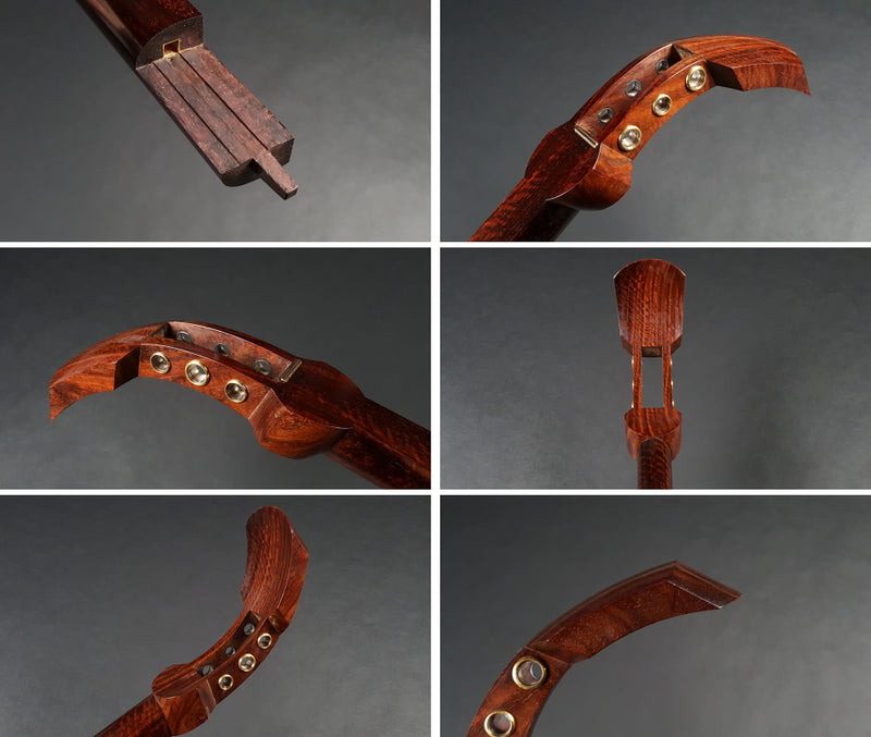 【中古三味線・厳選品】地唄金細三味線（完成品）WKT-TS035